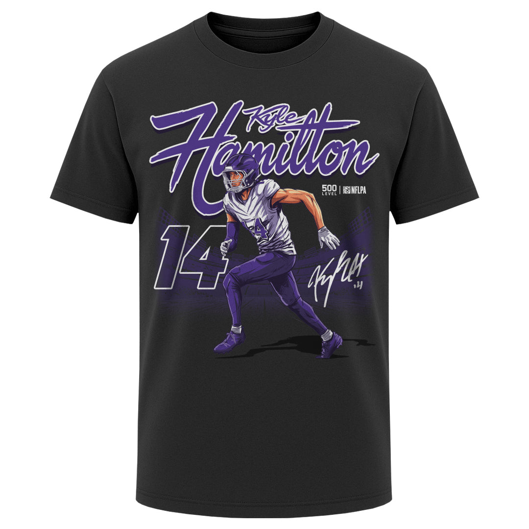 Kyle Hamilton Baltimore Player Name WHT product image 1
