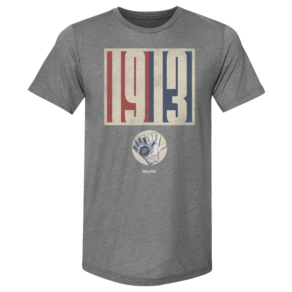 U.S. Soccer Retro 1913 Goalie Gloves Icon WHT product image 1