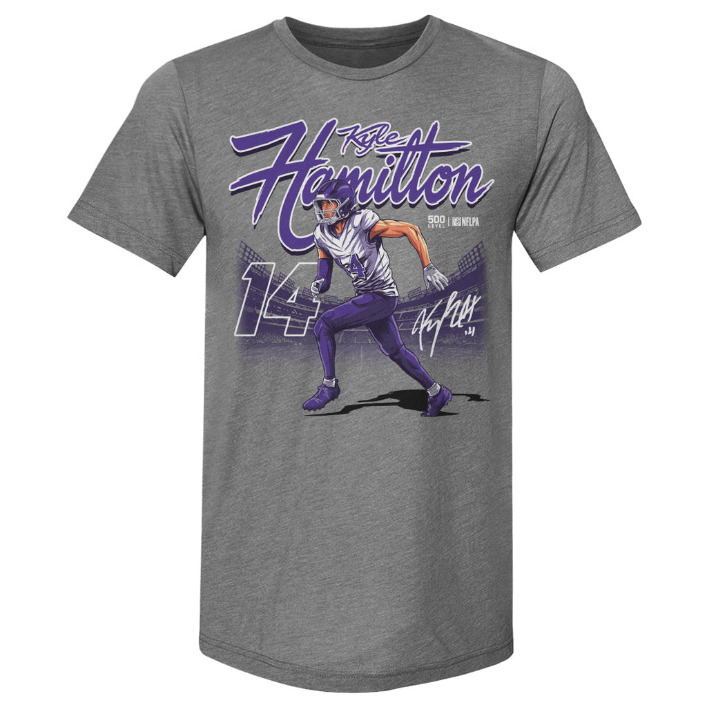 Kyle Hamilton Baltimore Player Name WHT product image 1