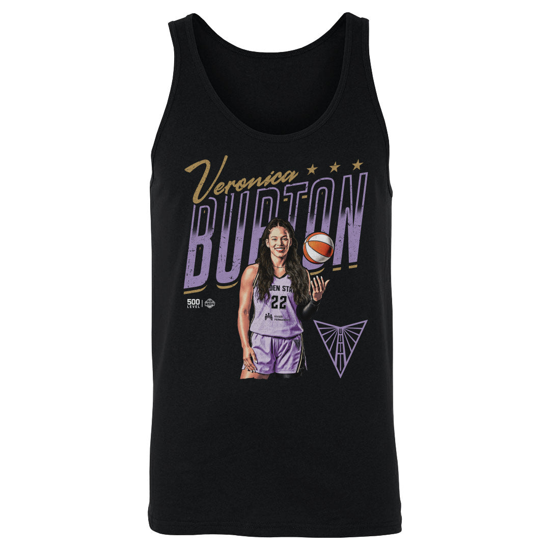 Veronica Burton Golden State Valkyries Pose WHT