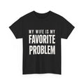 Men's Classic Shortsleeve T-Shirt, Funny 'My Wife Is My product image 1