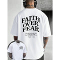 Men's Graphic T-Shirt Faith Over Fear Daily Wear 100% product image 1