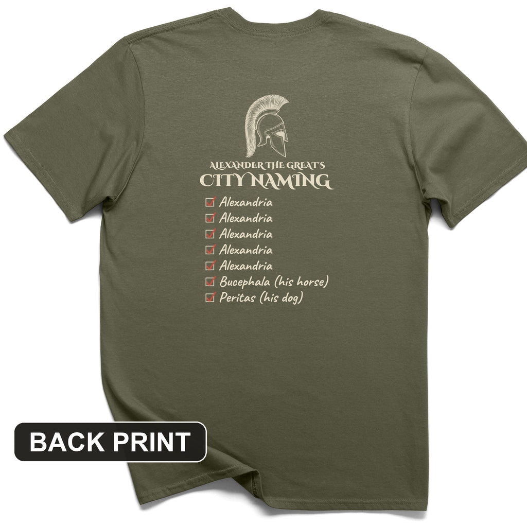 Alexander City Naming Back Print T-Shirt product image 4