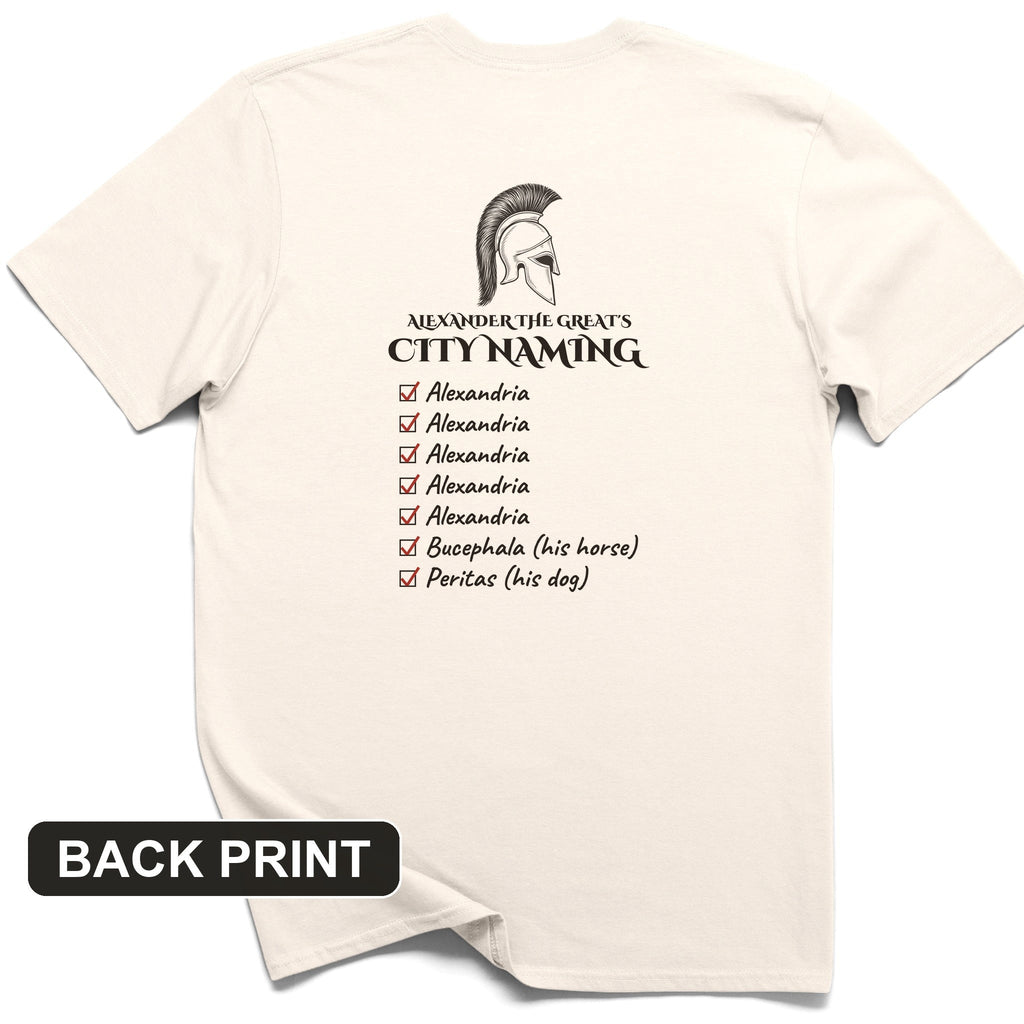 Alexander City Naming Back Print T-Shirt product image 8