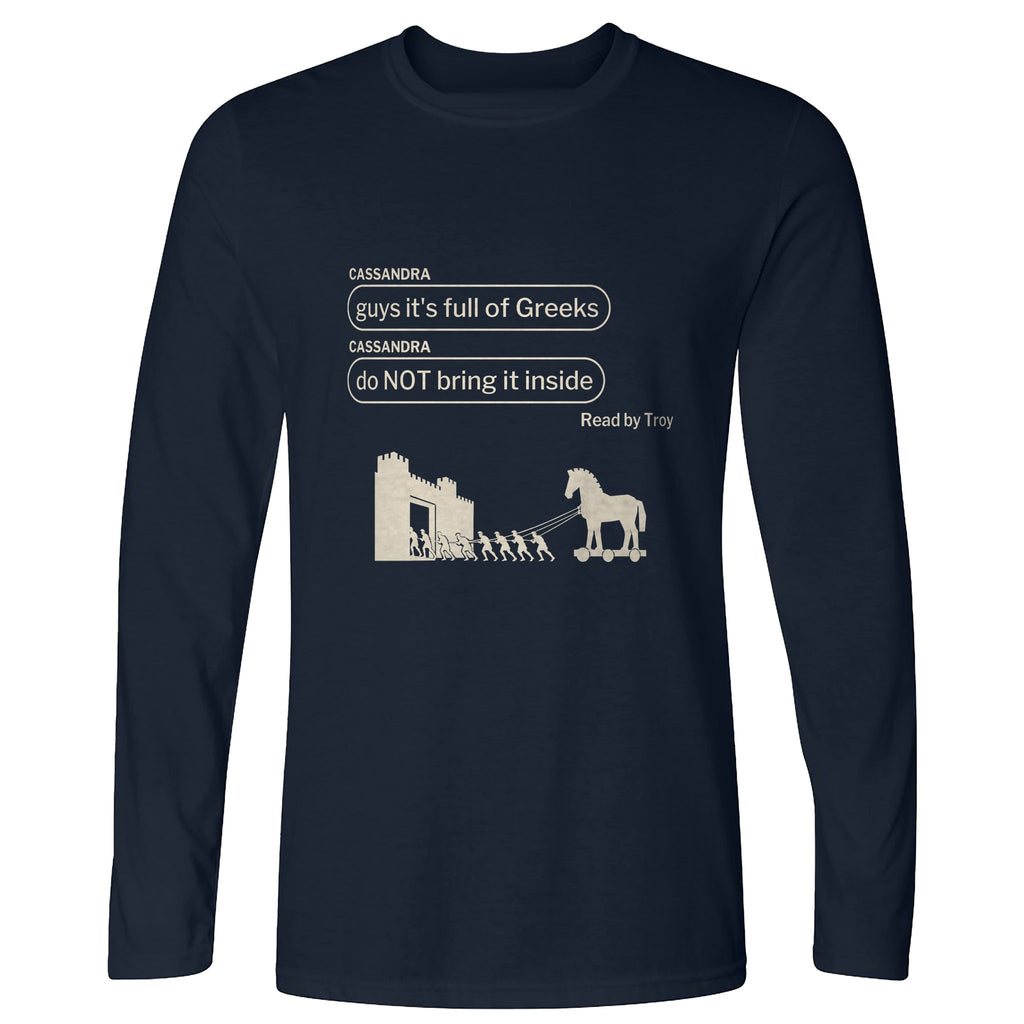 Cassandra Left On Read Long Sleeve T-Shirt product image 3