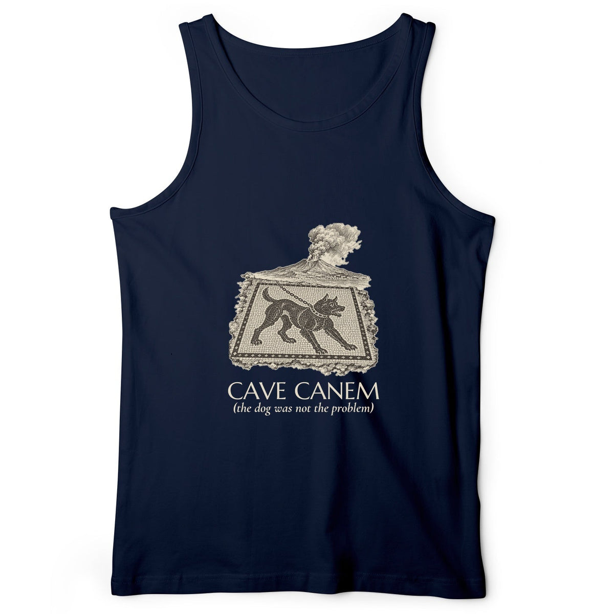 Cave Canem The Dog Was Not The Problem Tank Top
