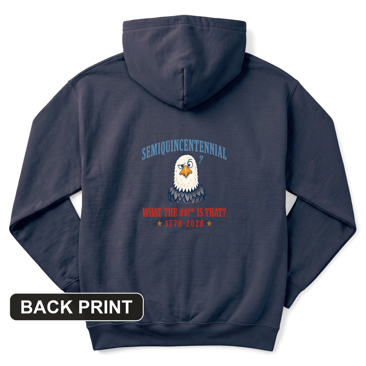 Semiquincentennial Eagle Back Print Hoodie product image 1