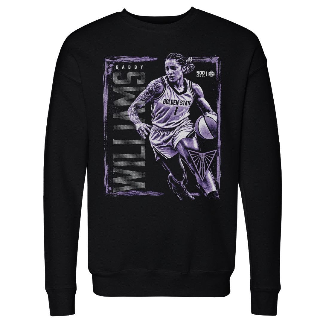 Gabby Williams Golden State Valkyries Grunge Poster WHT