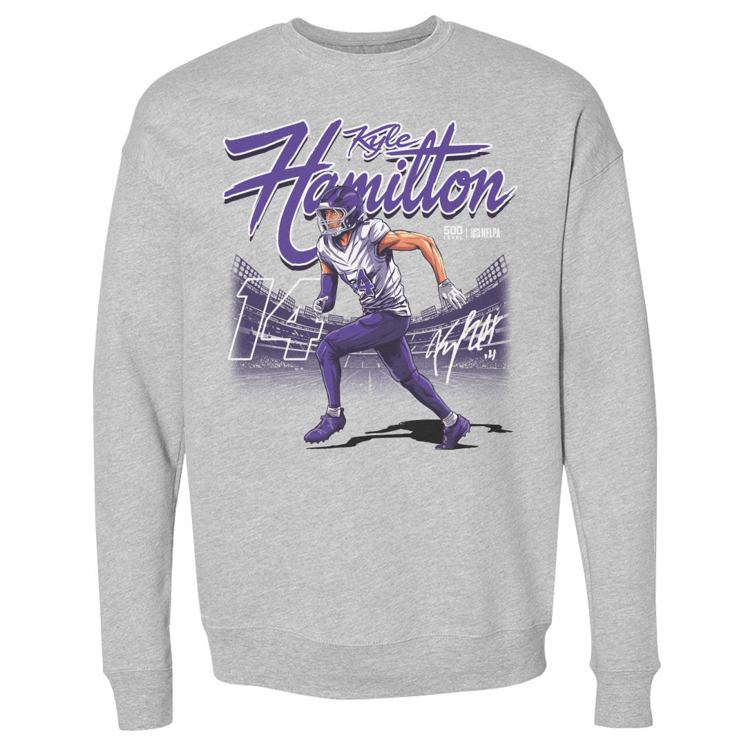 Kyle Hamilton Baltimore Player Name WHT product image 1