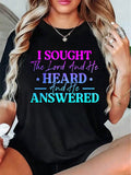 Religious Style Women's T-Shirt I Sought The Lord And He product image 1