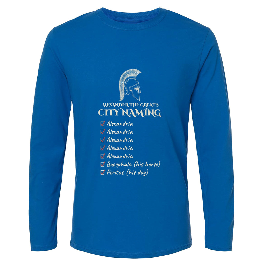 Alexander City Naming Long Sleeve T-Shirt product image 1