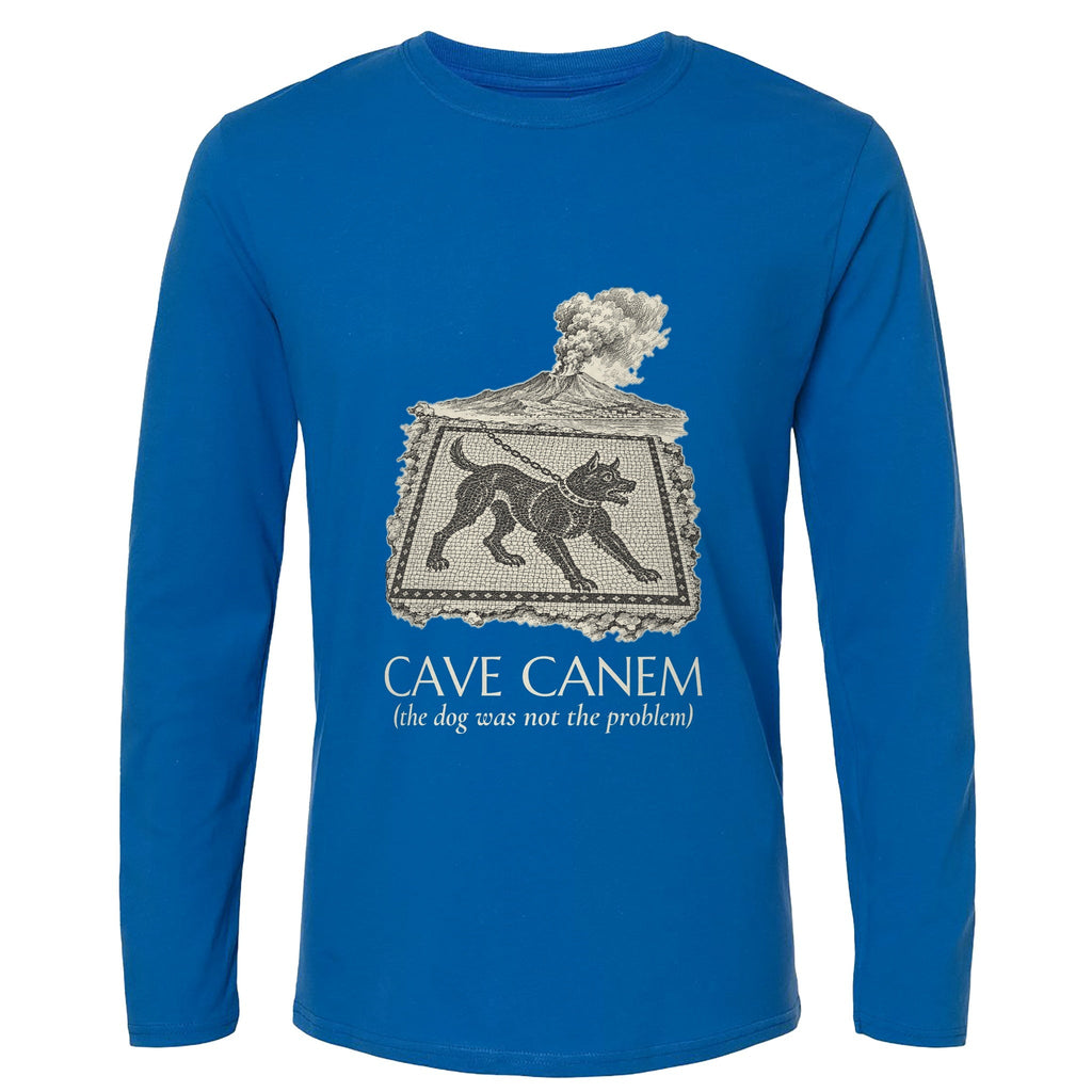 Cave Canem The Dog Was Not Problem Long Sleeve T-Shirt product image 6