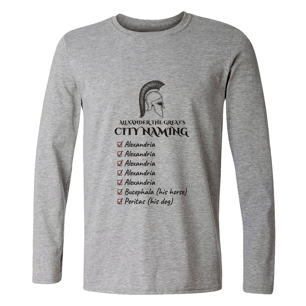 Alexander City Naming Long Sleeve T-Shirt product image 6