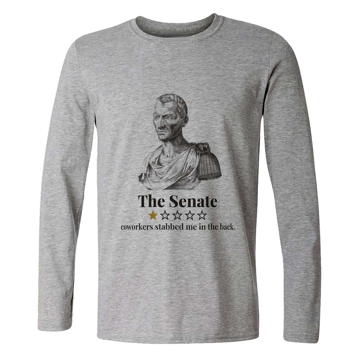 Caesar Senate Review Long Sleeve T-Shirt product image 6