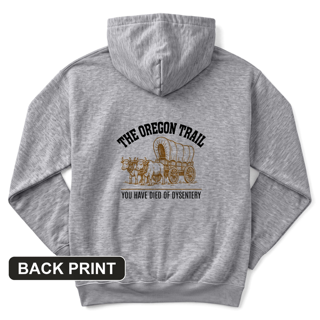 Oregon Trail Dysentery Back Print Hoodie product image 3