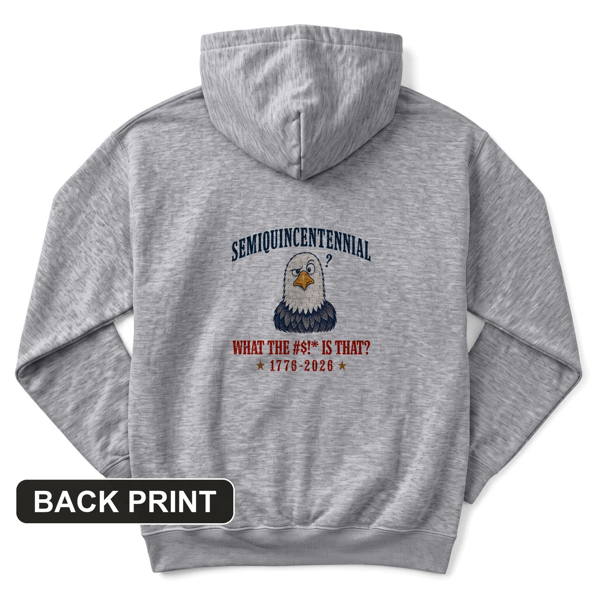 Semiquincentennial Eagle Back Print Hoodie product image 3