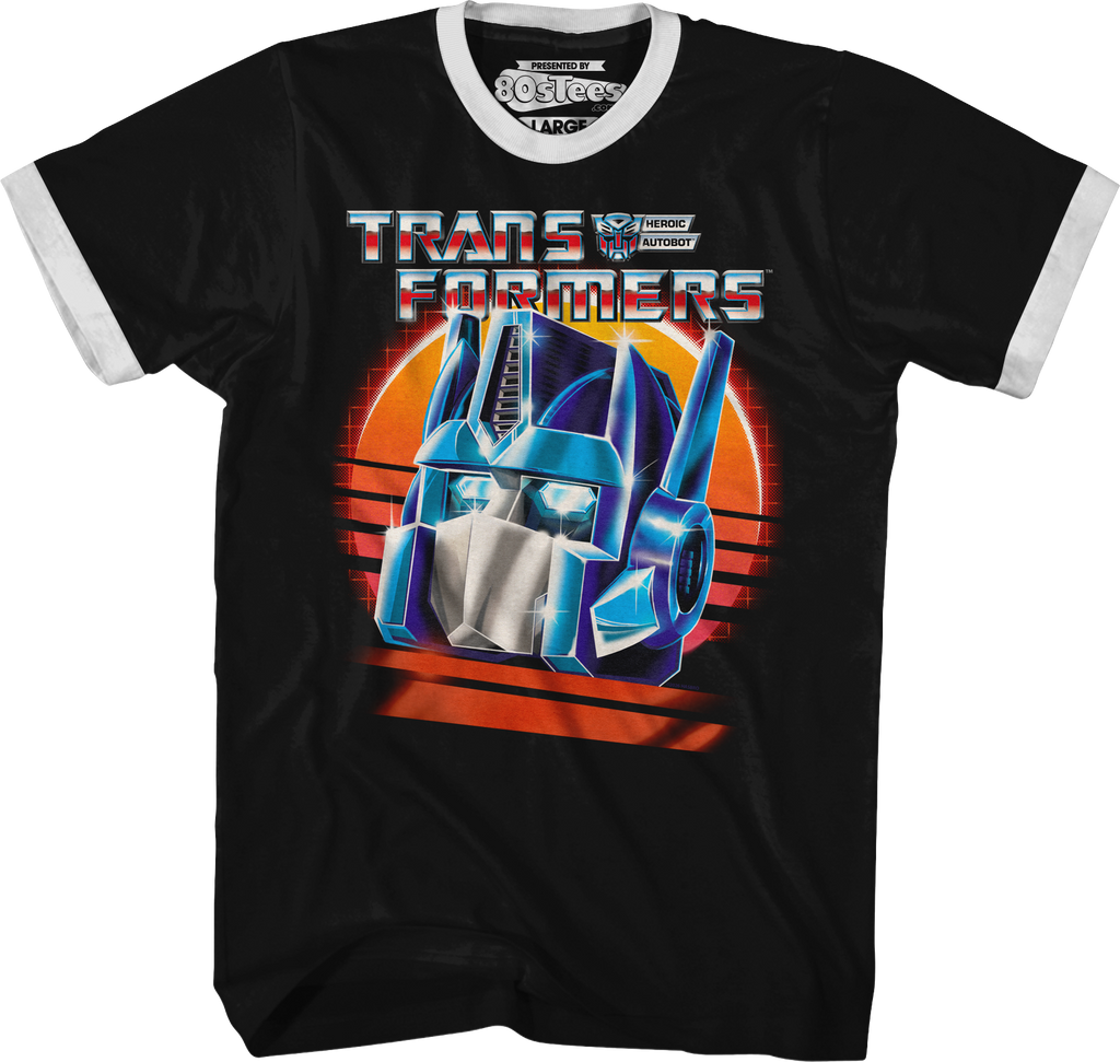 Airbrush Optimus Prime Transformers T-Shirt product image 5