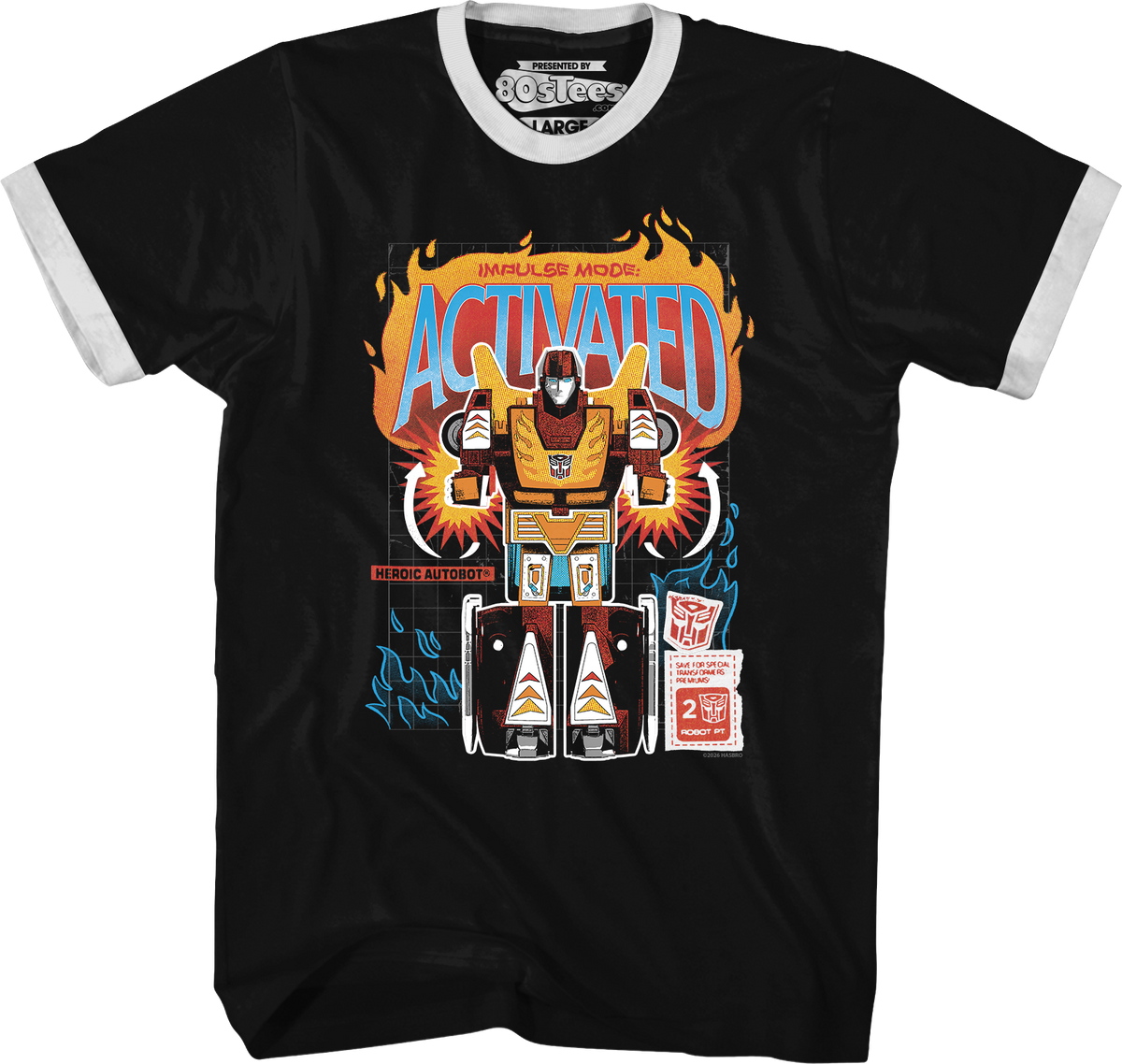 Hot Rod Impulse Mode Activated Transformers T-Shirt product image 5