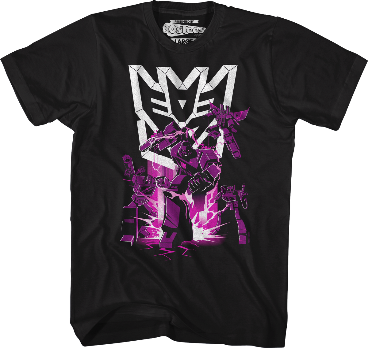 Decepticons Evil Warp Transformers T-Shirt product image 4
