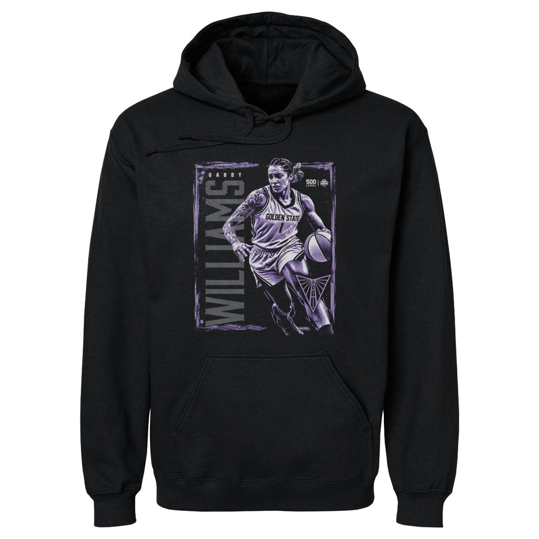 Gabby Williams Golden State Valkyries Grunge Poster WHT