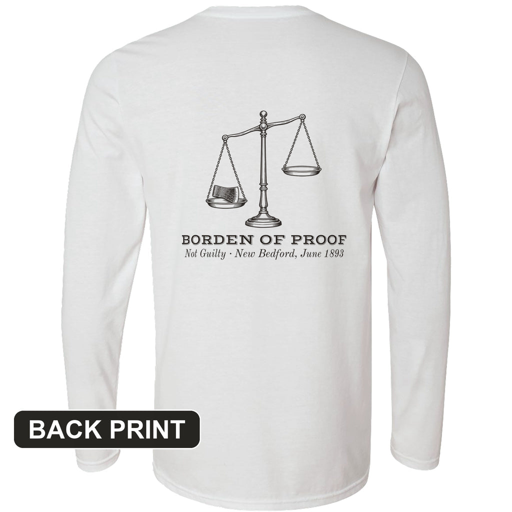 Borden Of Proof Back Print Long Sleeve T-Shirt product image 1