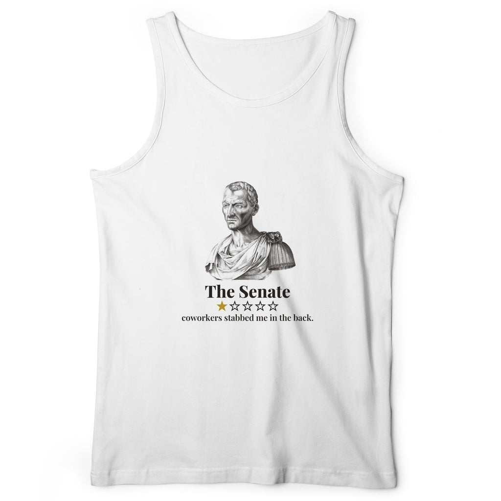 Caesar Senate Review Tank Top