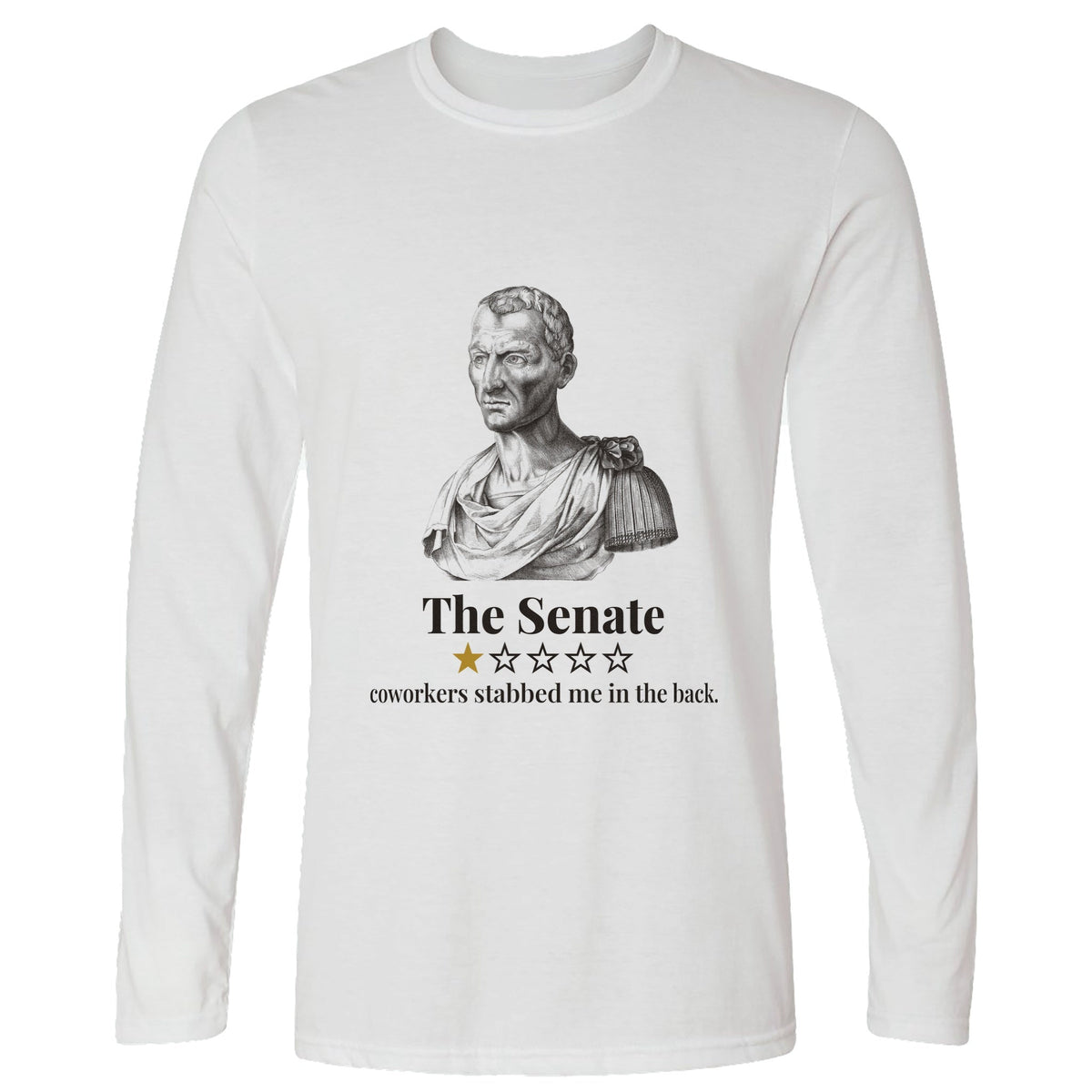 Caesar Senate Review Long Sleeve T-Shirt product image 7