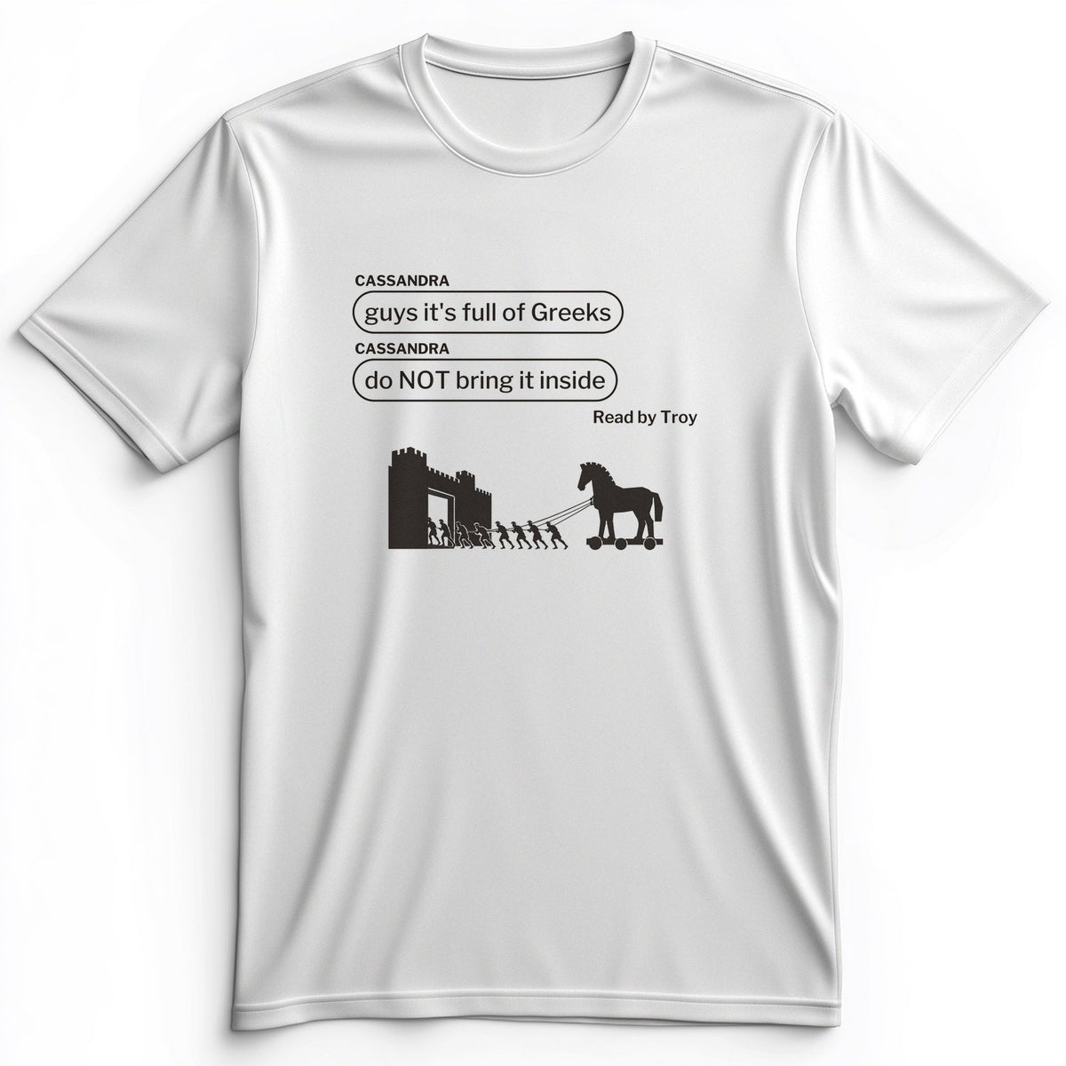 Cassandra Left On Read Premium Tee product image 2