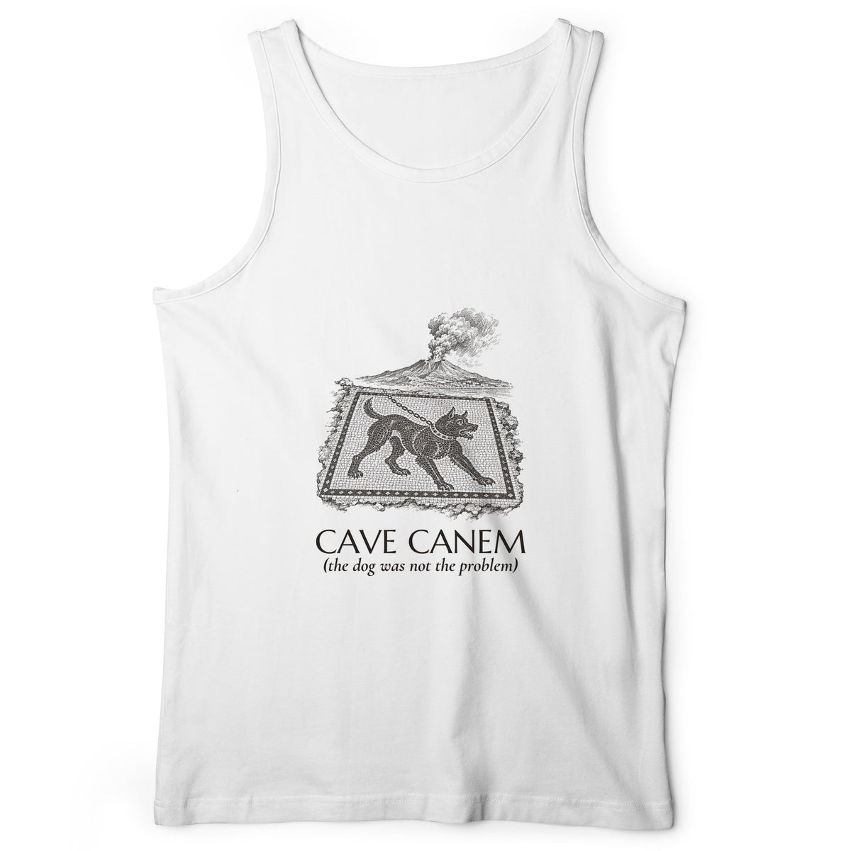 Cave Canem The Dog Was Not The Problem Tank Top