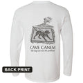 Cave Canem The Dog Was Not Problem Back Print Long Sleeve product image 1