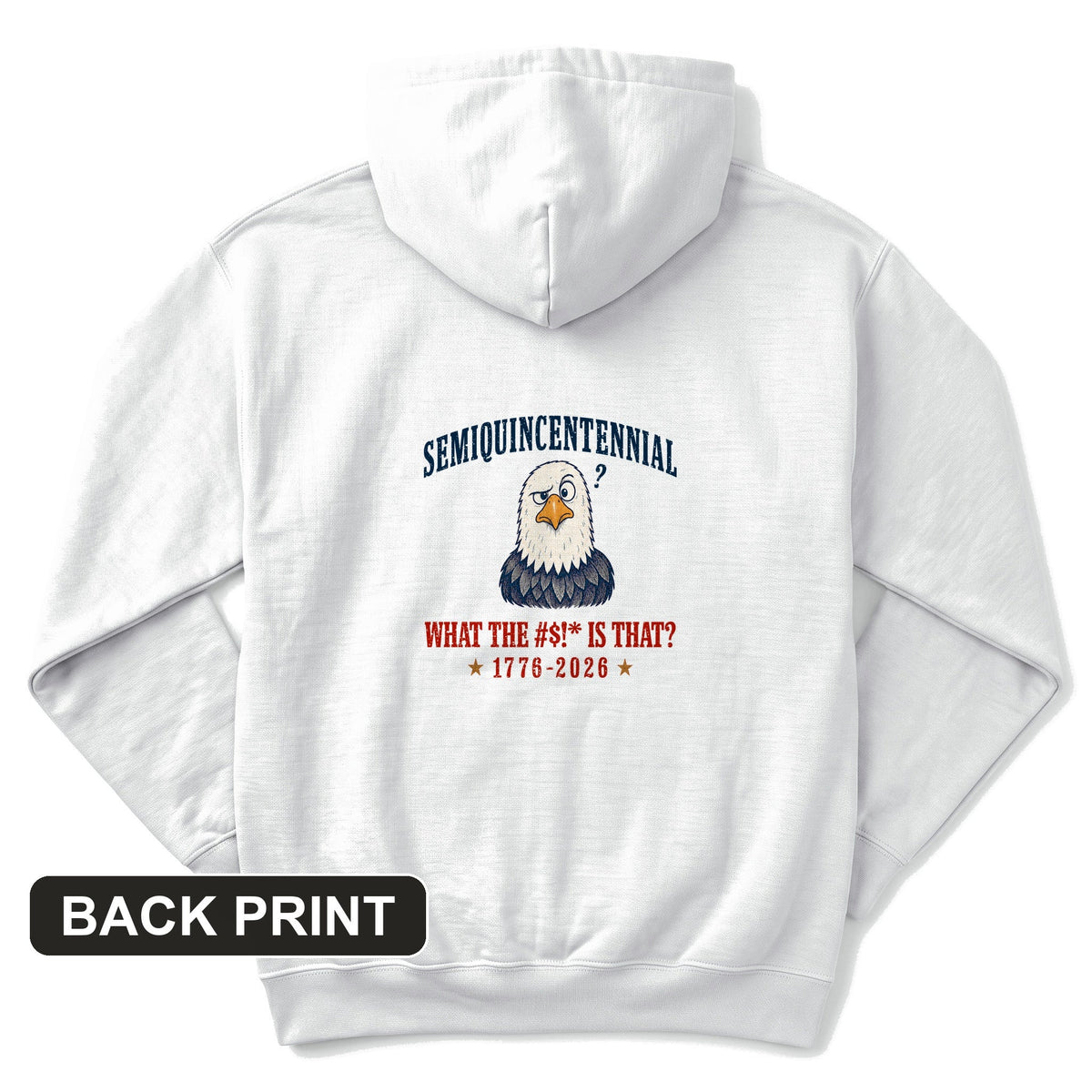 Semiquincentennial Eagle Back Print Hoodie product image 6