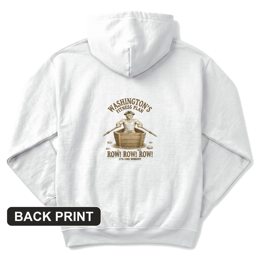 Washington Fitness Plan Back Print Hoodie product image 6