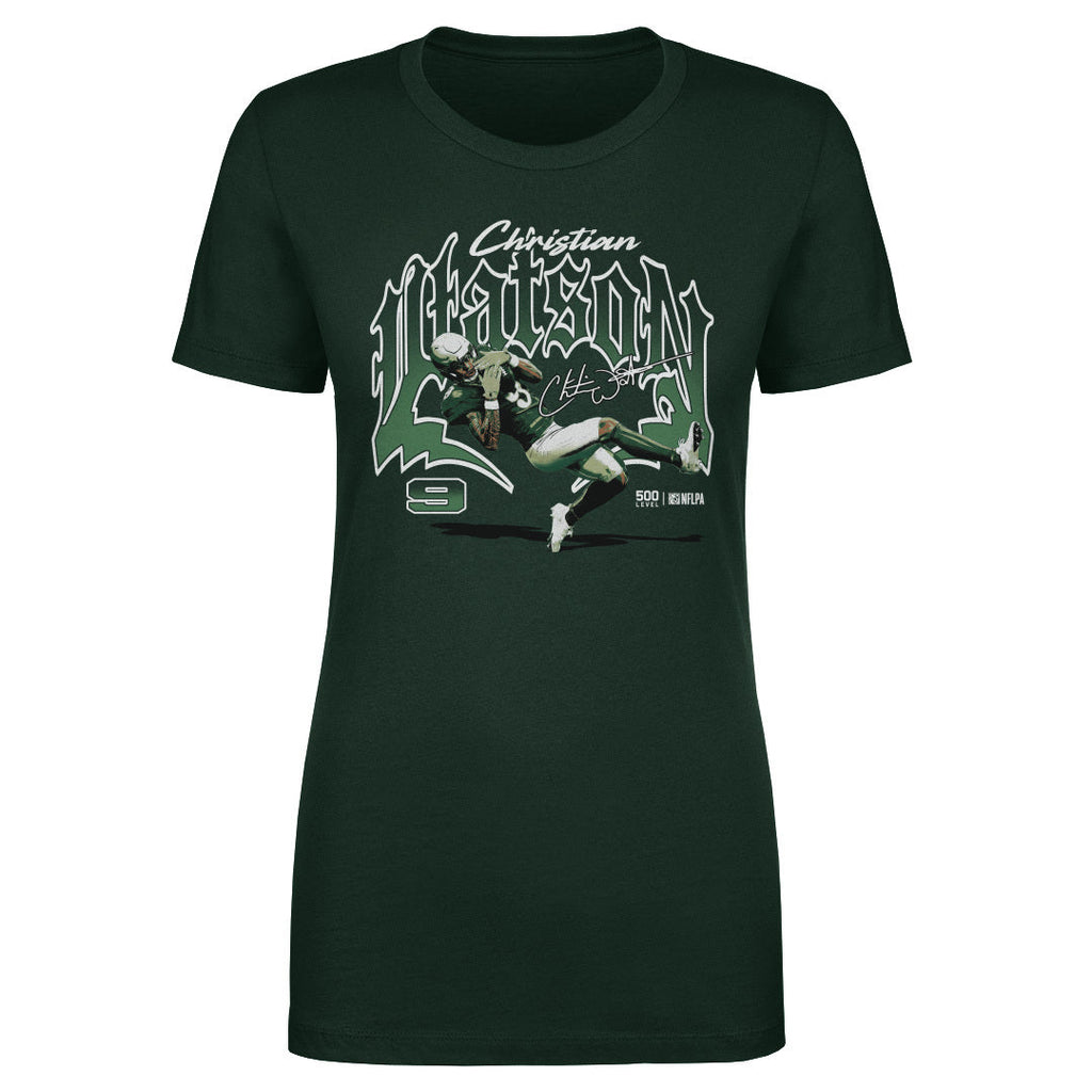 Christian Watson Green Bay Graphic WHT product image 2