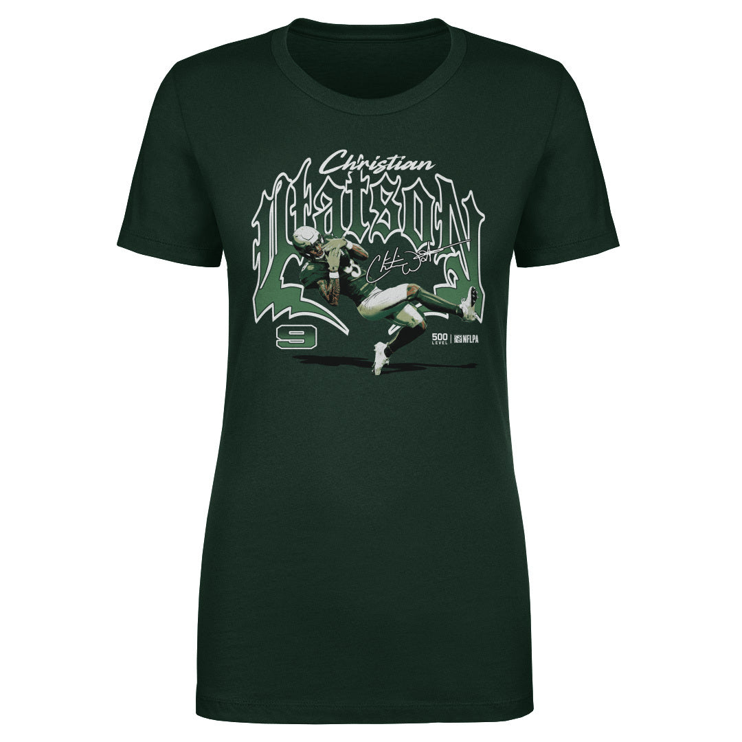 Christian Watson Green Bay Graphic WHT product image 2