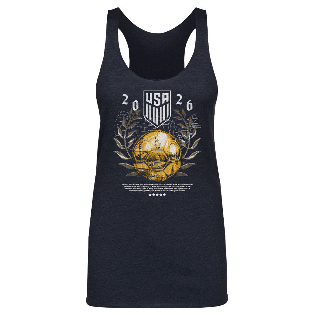 USMNT 2026 Country Grunge WHT