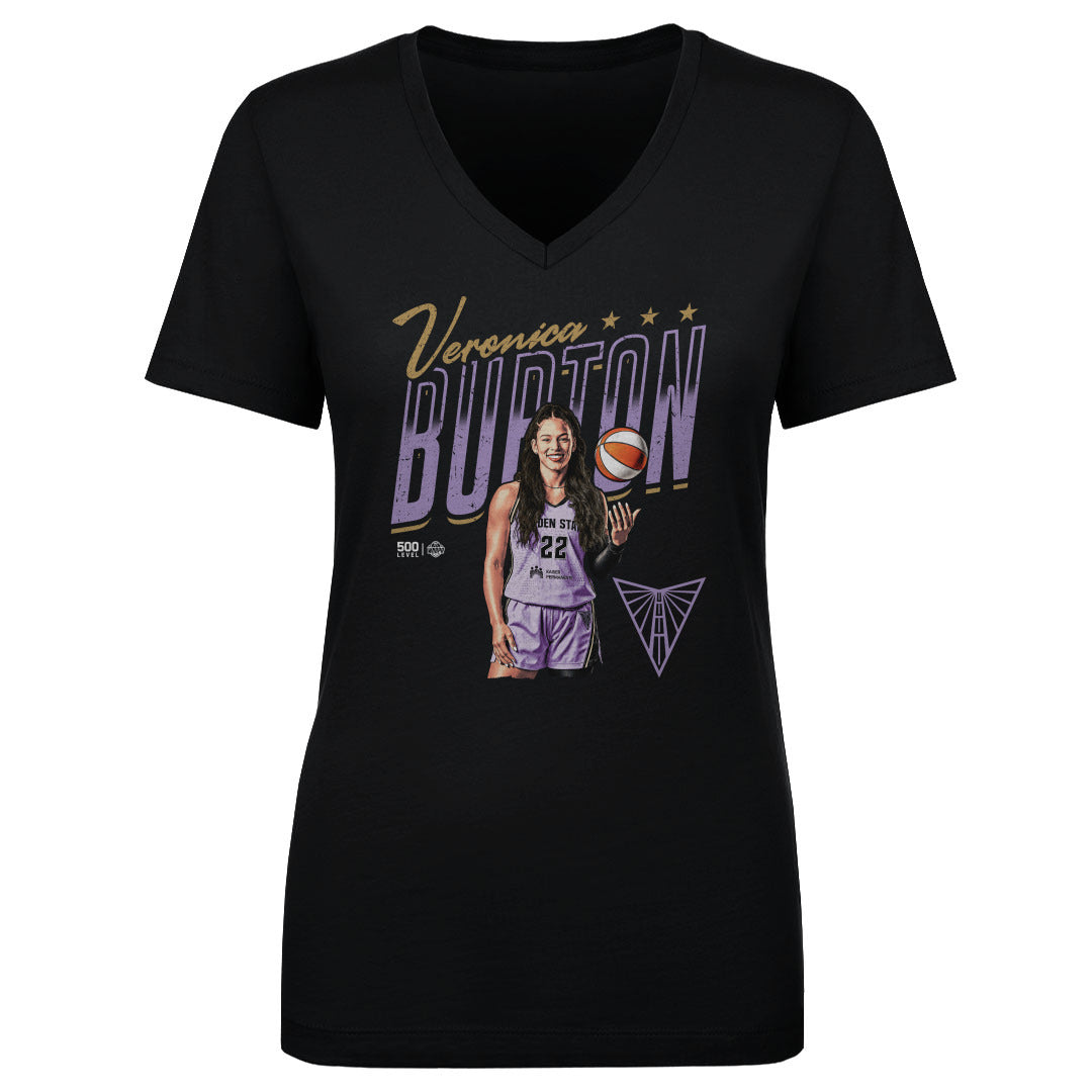 Veronica Burton Golden State Valkyries Pose WHT product image 1