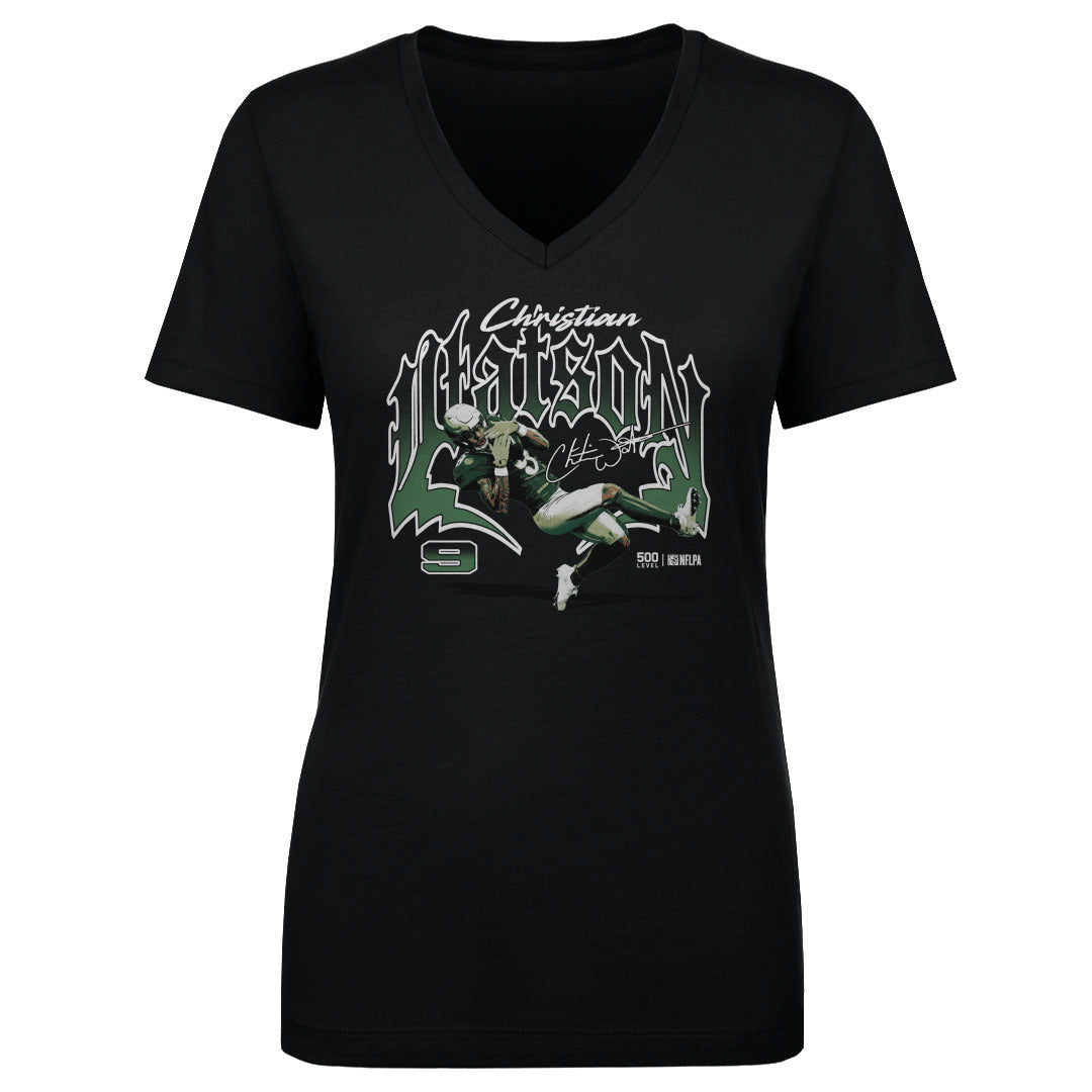 Christian Watson Green Bay Graphic WHT product image 1