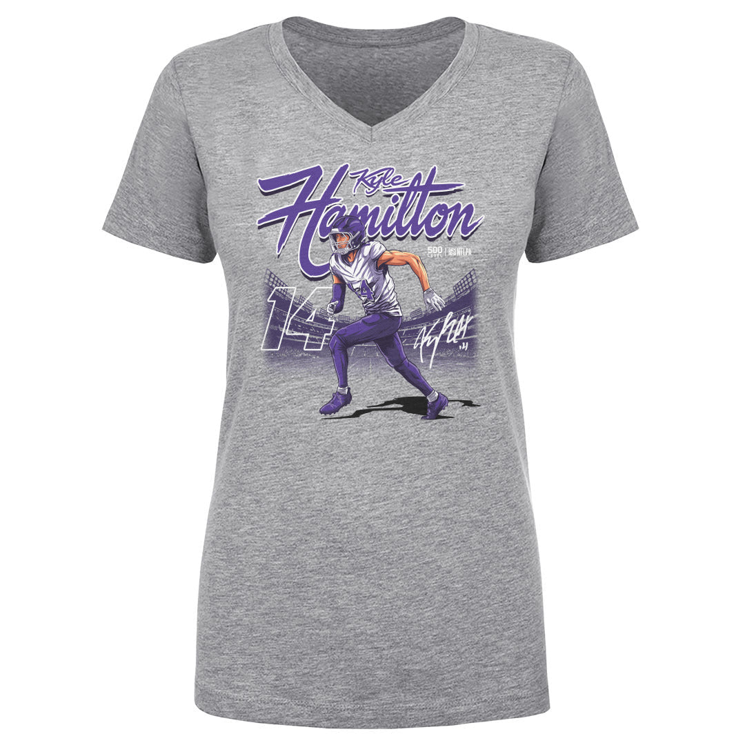 Kyle Hamilton Baltimore Player Name WHT product image 1