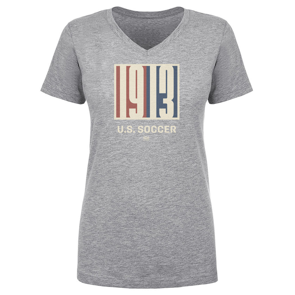 U.S. Soccer Retro 1913 Logo WHT product image 1