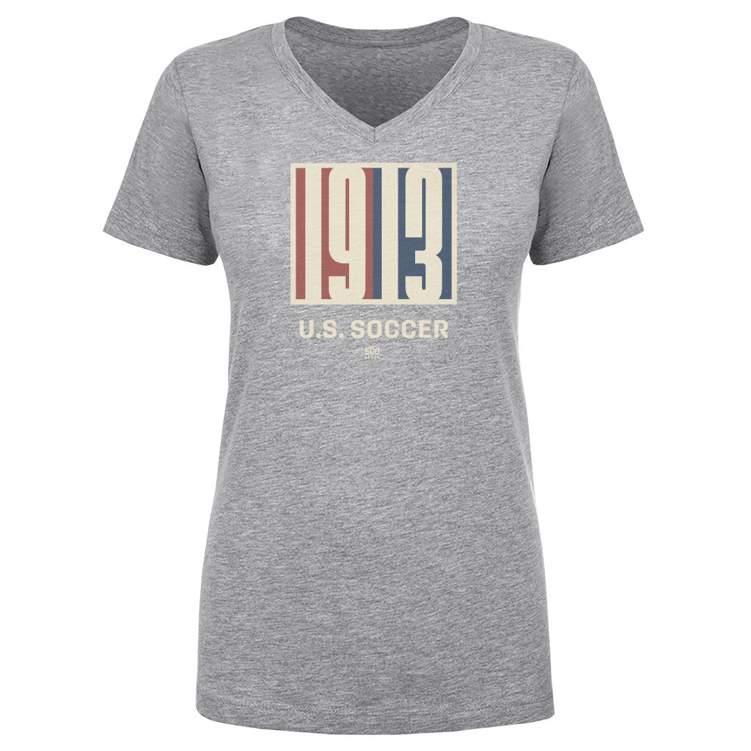 U.S. Soccer Retro 1913 Logo WHT product image 1