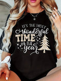 Women's Casual T-Shirt, Round Neck, Short Sleeved, Slightly product image 1