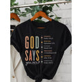 Women's Christian Faith Graphic T-Shirt, Inspirational product image 1