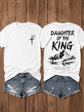 Women's Daughter of the King Christian T-Shirt, Faith product image 1