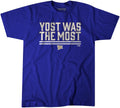 Yost Was The Most
