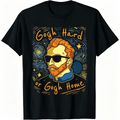 Gogh Hard or Home Funny Art Graphic T‑Shirt for Women product image 1