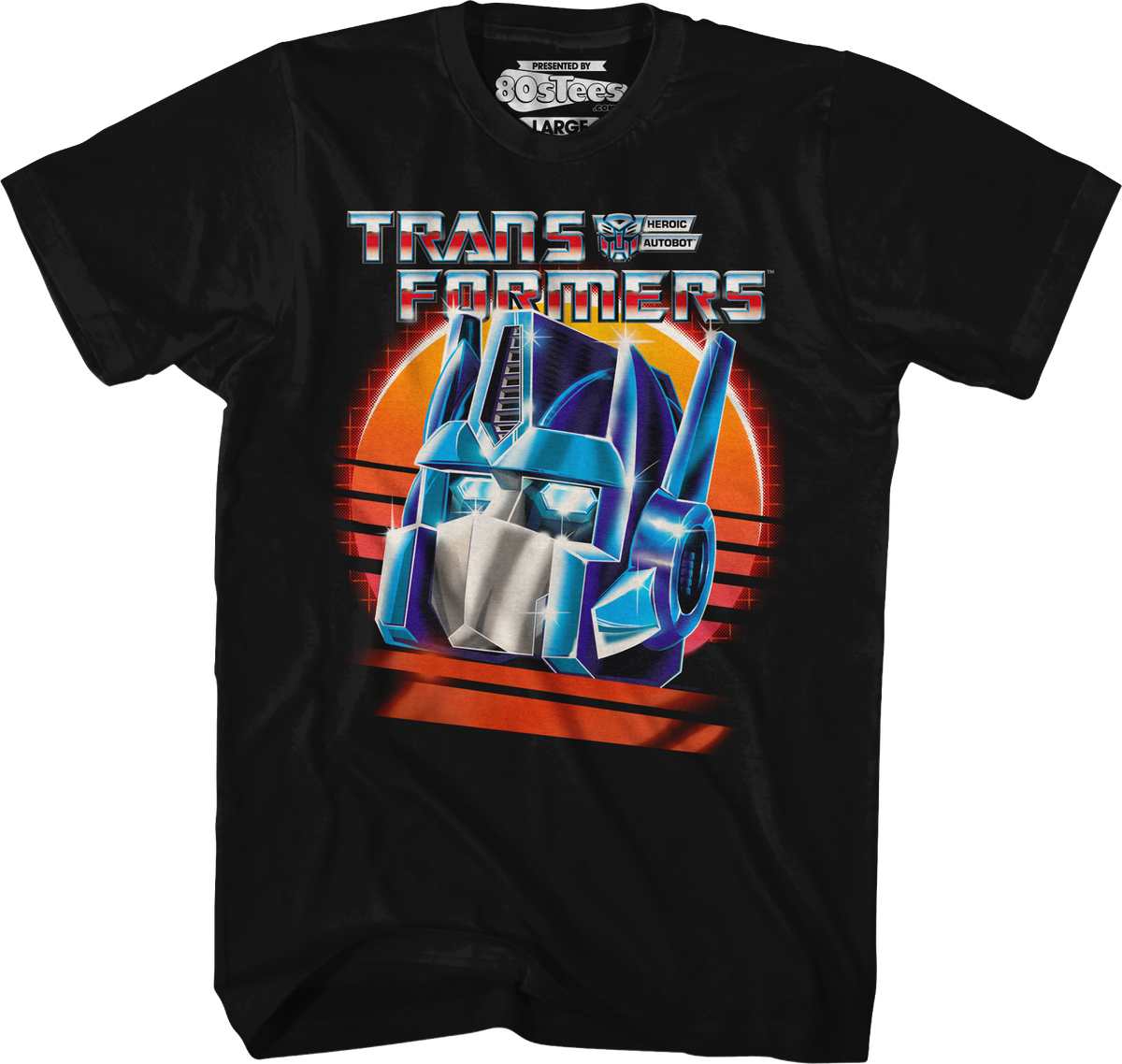 Airbrush Optimus Prime Transformers T-Shirt product image 1