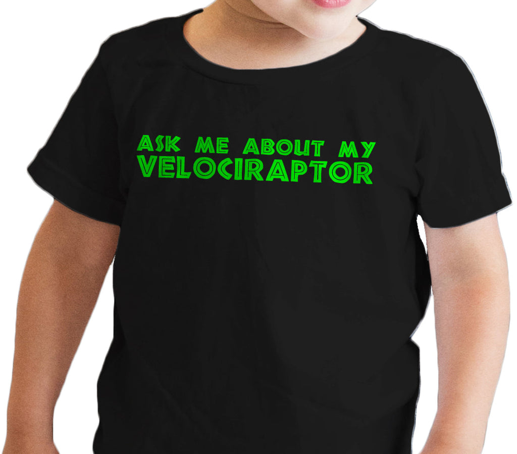 Ask Me About My Raptor Flip Toddler T Shirt product image 5