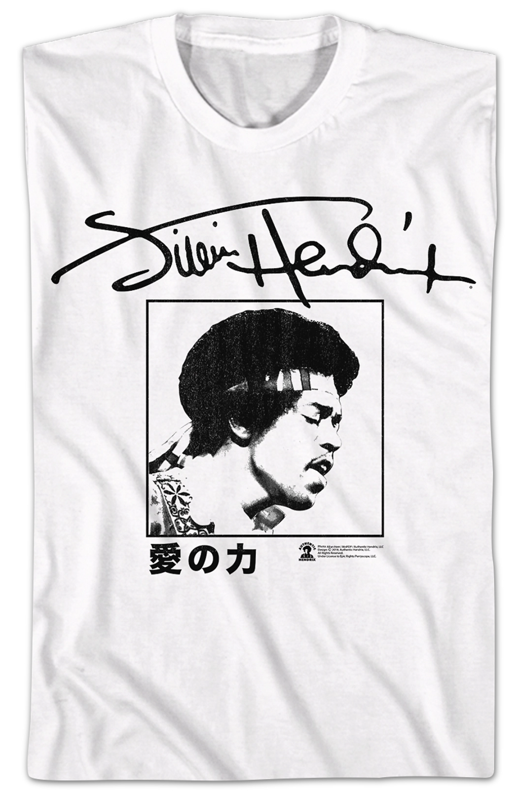 Autograph Jimi Hendrix T-Shirt product image 2