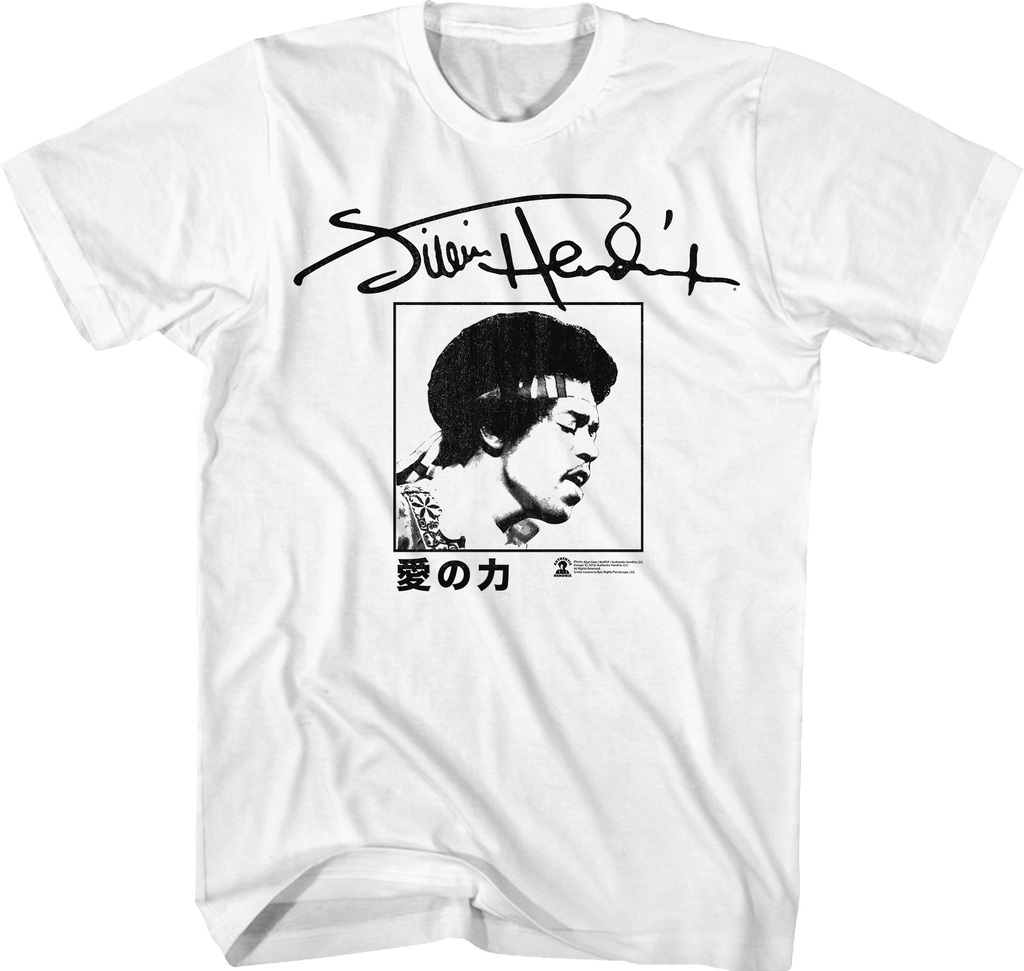Autograph Jimi Hendrix T-Shirt product image 1