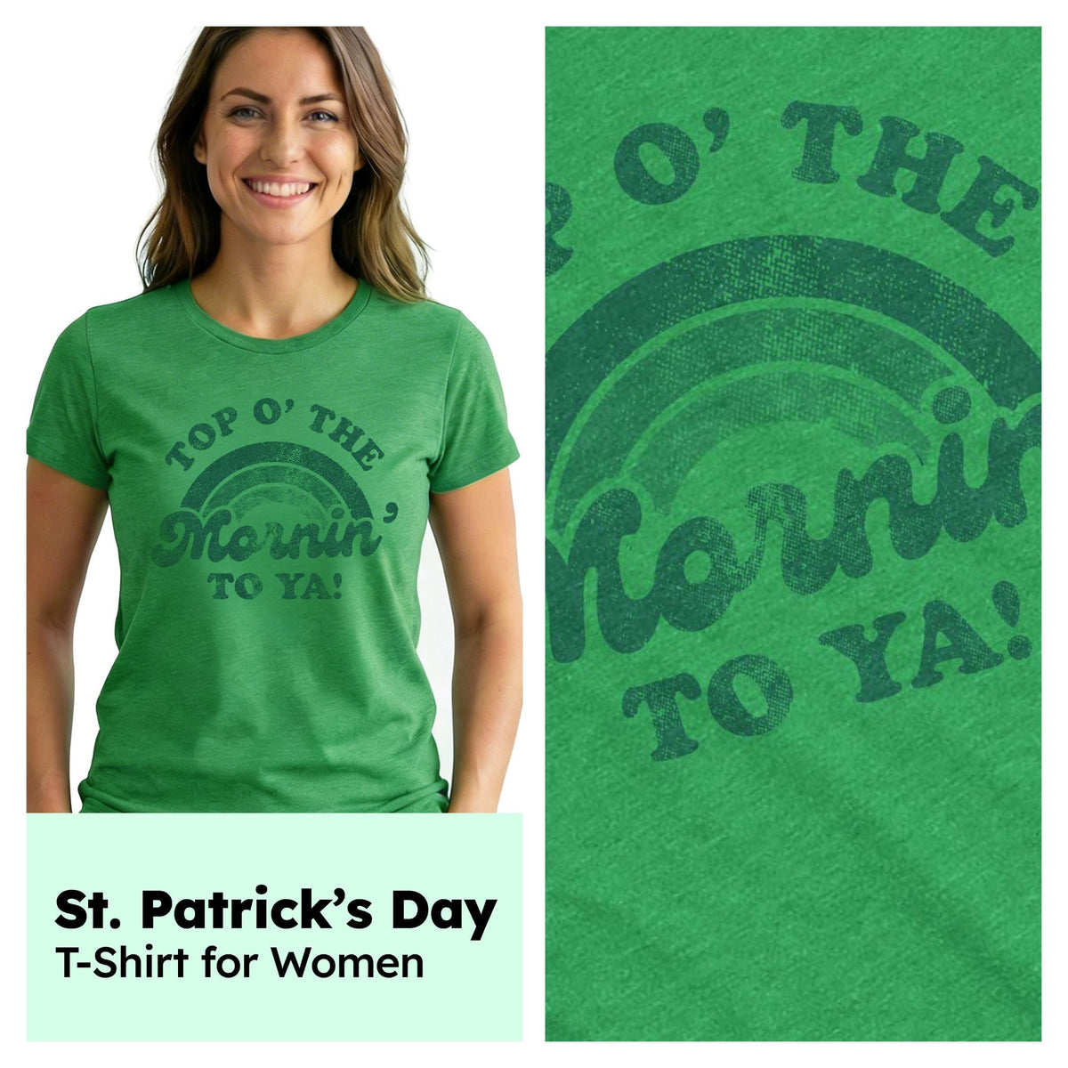 Top O' The Mornin' To Ya Women's T Shirt product image 3